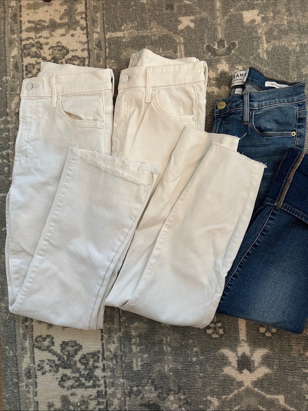 Bundle (3x) of Mother Jeans & Frame Denim Jeans | 27